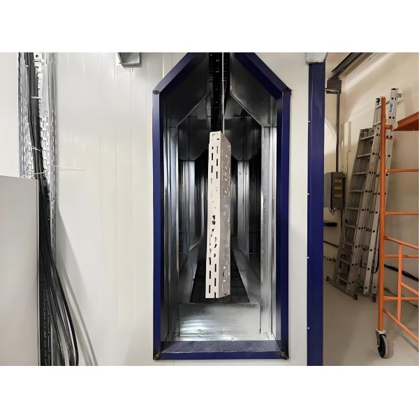 Automatic Fence Cabinet Door Window Frame Aluminum Profiles Powder Coating Line