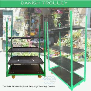 Buy cheap Farm Plant Flower Cc Trolley Galvanized Metal Horticultural Nursery Plant Transport product