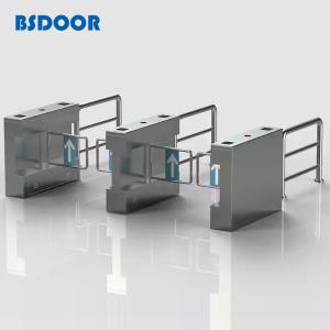 Buy cheap Pedestrian Security RS485 Swing Barrier Turnstile Automatic Entry System product
