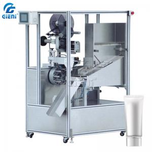 Buy cheap Soft Plastic Toothpaste Tube Labeling Machine 3000W Automatic Tube Labeler product