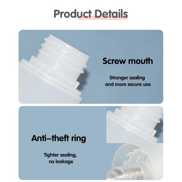 Fun Products Packaging Sex Lubricating Oil Packaging Bottle HDPE Plastic Bottle 50ml