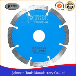 Buy cheap Sintered Segmented Granite Stone Cutting Tools Easy Operation 105mm-350mm product