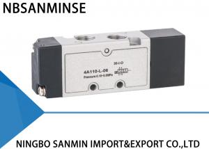 China YPC Type 5 Port 3 Way Solenoid Valve Pneumatic Sanmin 4A 100-L Series on sale