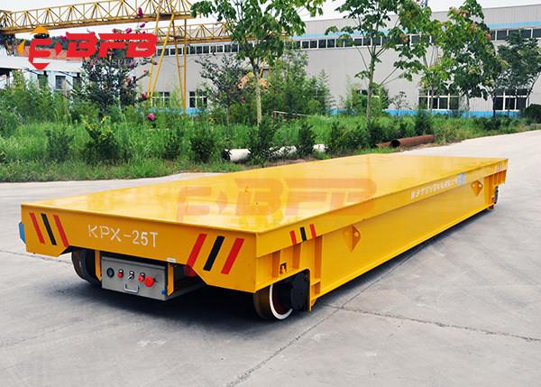 Quality Anti Heat Battery Transfer Cart Cylinder Transfer Bogie 1 - 300 Load Capacity Move On Rails for sale