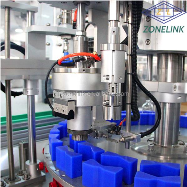 Siemens Touch Screen 100ml Automatic 4-Head Capping Filling Machine for Men Perfume