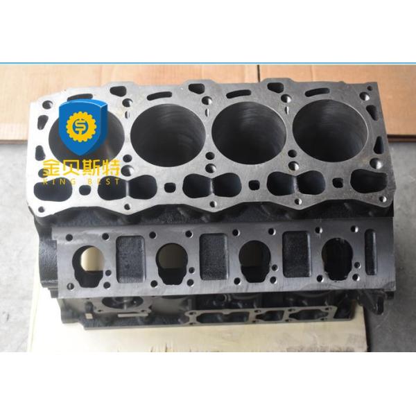 ISUZU 4LE2 D Diesel Engine Cylinder Block / Excavator Engine Replacement Parts