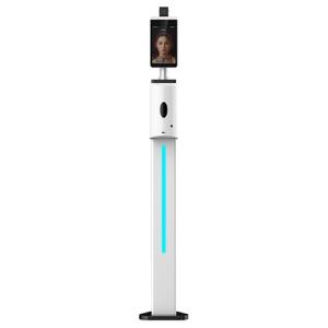 Buy cheap Security CE FCC Hand Sanitizer Temperature Kiosk Face Recognition product