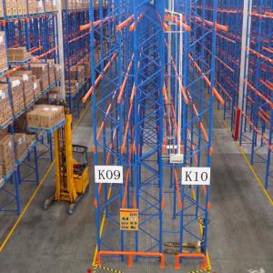 Buy cheap Double Deep Warehouse Pallet Racking Systems / Steel Pallet Shelf product