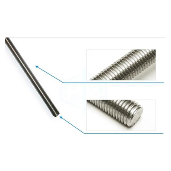 B7 3/4 5/8 3/8 1/2 M8mm M10mm M12 Zinc Plated Full Steel Continuous Galvanized Threaded Rod Cutting Tap Double End Stud Bolts