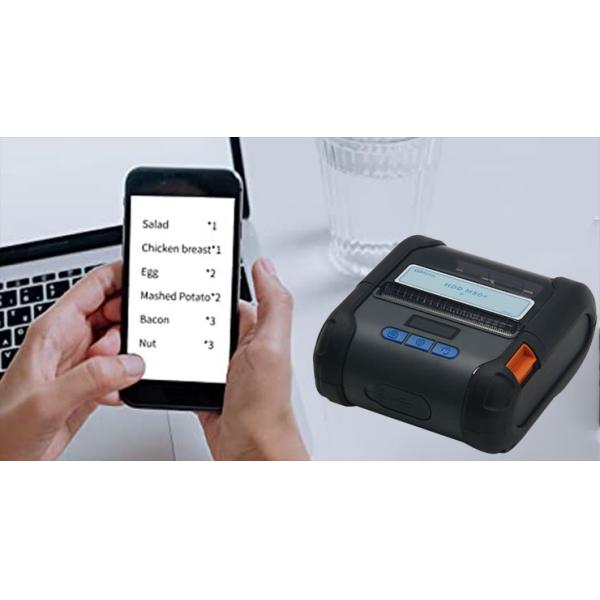 Portable Printer with USB Bluetooth Interface and 0.96 Inch OLED Display Private Mold