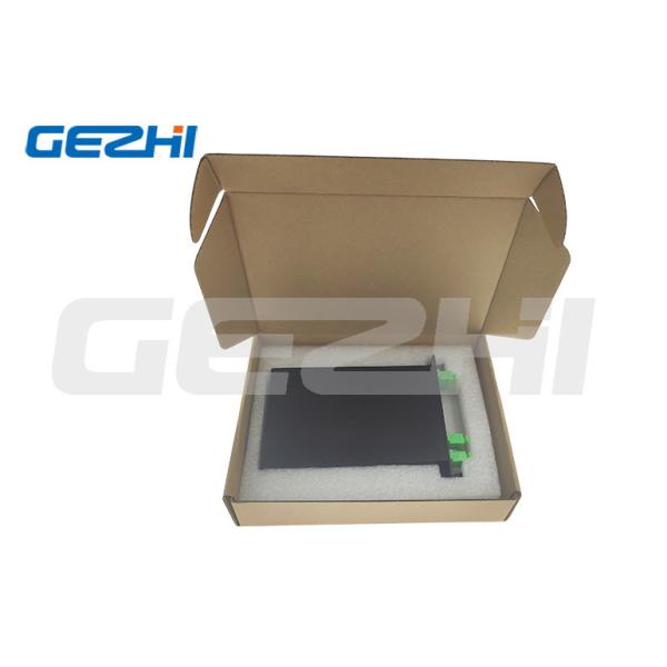 1x2 LGX Box Fiber Optical Splitter 1*2 SC/APC Connector For FTTH FTTA Distribution Box