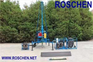 Buy cheap Mountain Regions Borehole Drilling Machine , Hydraulic Drilling Rig Easy To Assembling product