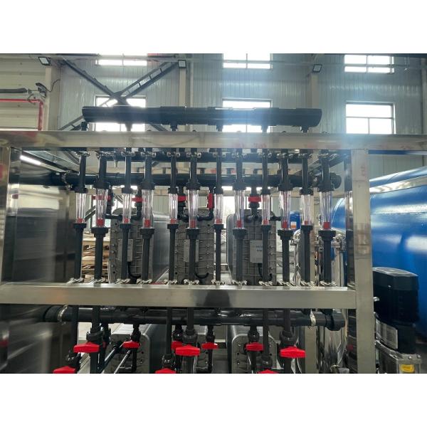 PLC Controlled 30ton Electrodeionization Module for Ultra Pure Water RO Purification
