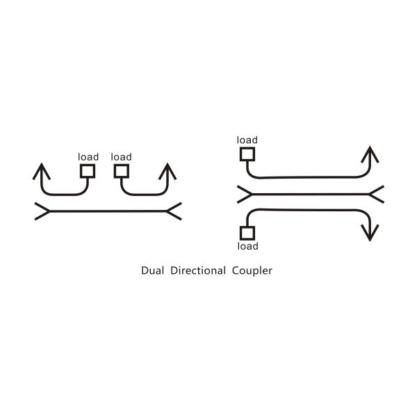 N Female 700-1000MHz 35dB 300W Bi Directional Coupler