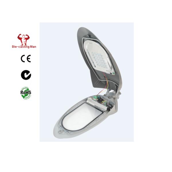 80W LED Street Lighting Fixtures Die-casting Man Environmental for commercial