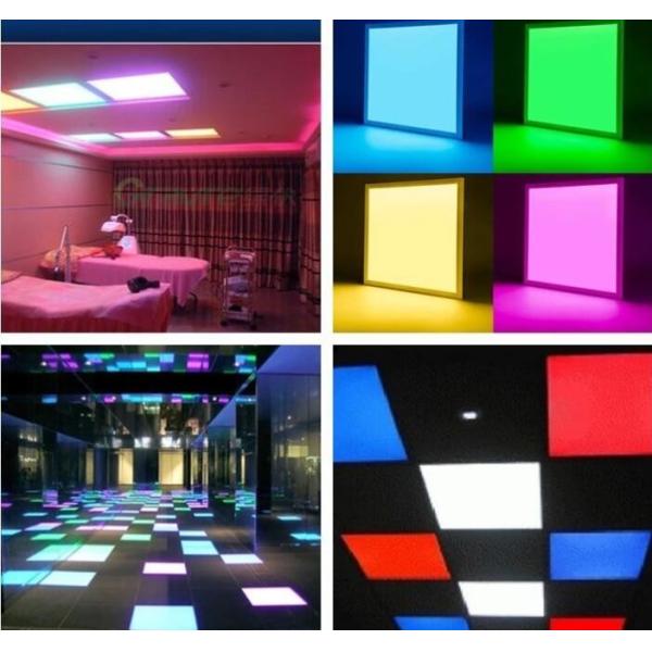 Rgb Led Recessed Panel Light , 60cm 24 Inch Color Changing Led Panel Light