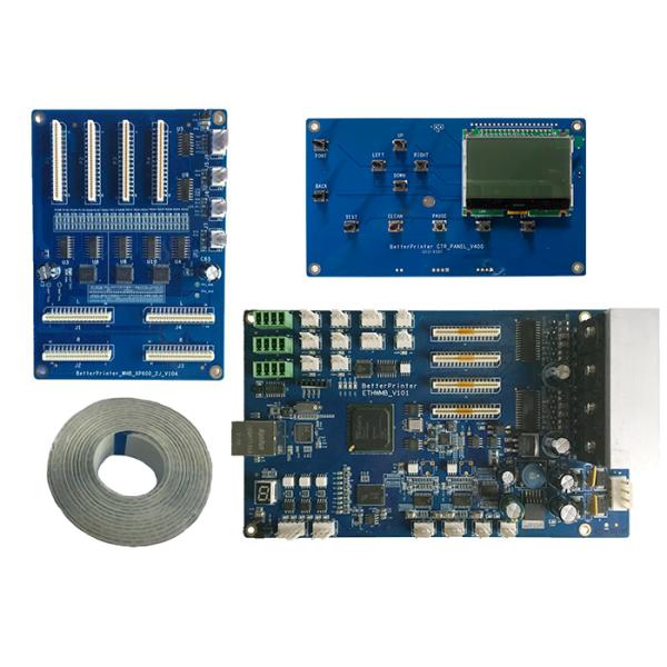 Inkjet board set Better Printer Network Interface XP600 double head for white ink pyrography printer