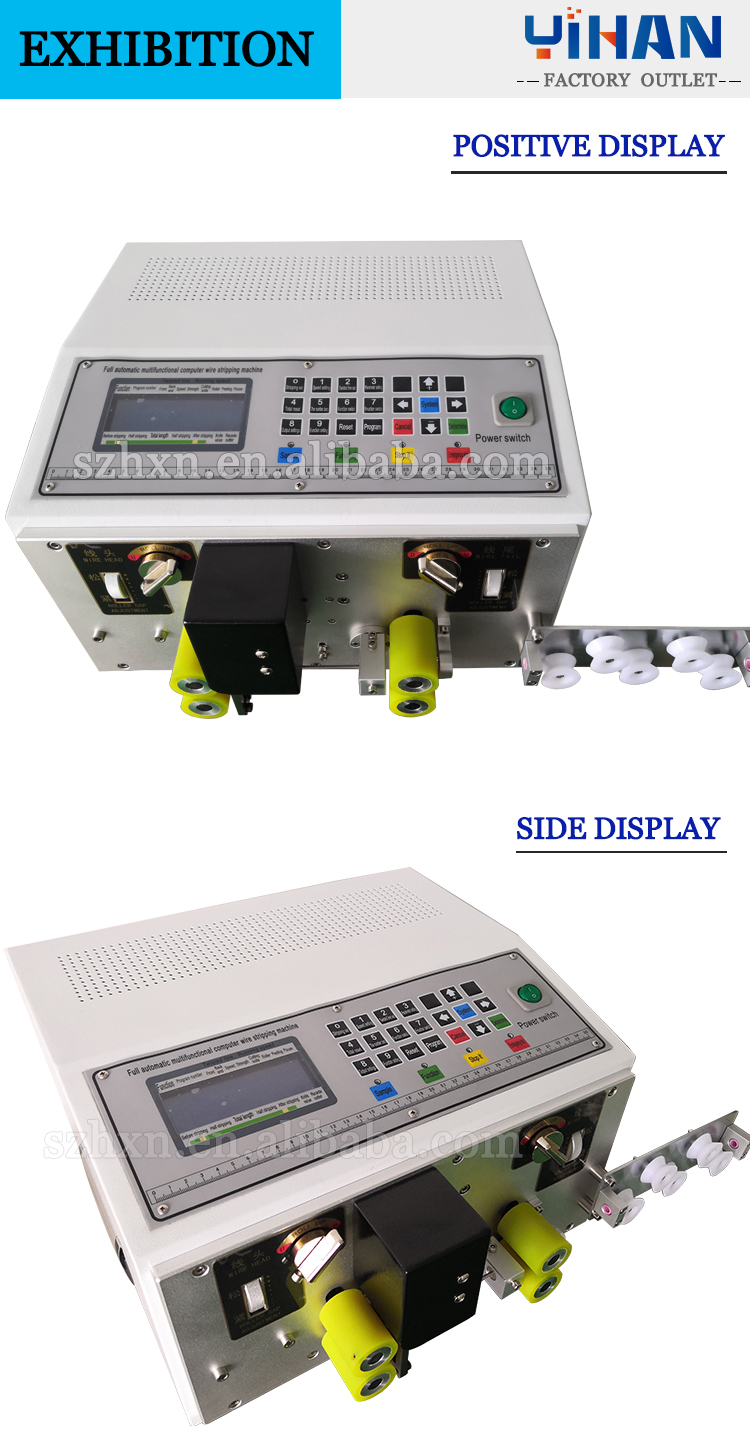 400*300*330 Double Wire Cutting and Stripping Machine for AC220V/50HZ Power Supply