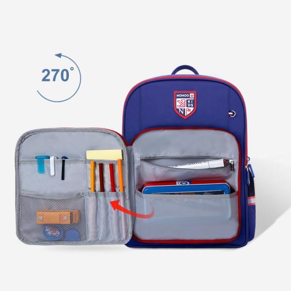 NHB300 Nohoo brand high quality primary ridge reduction school backpack for students