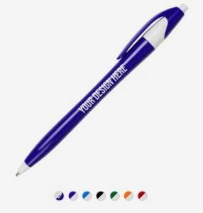 Buy cheap Custom Pencils, Personalized Pens With Stylus- Custom Metallic Printed Name Pens Black Ink - Imprinted With Logo product