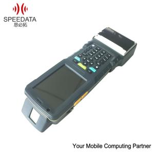 Buy cheap Programmable Rfid Reader Handheld Barcode Printer with Wifi GPRS GPS product