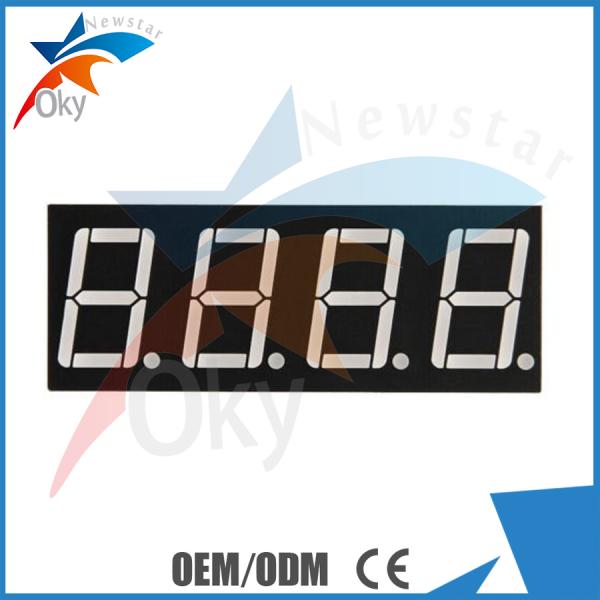 4-Digit 0.56" 7-Segment Color Electronic Components Red LED Display Common Anode Module