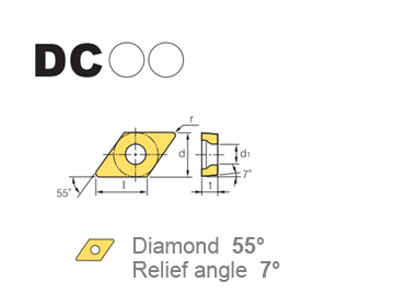 Dcgt 070201 Lathe Tool Inserts Cnc Tool Metal Cutting Inserts High Finish