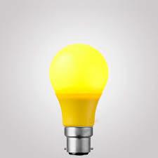 Buy cheap E27, B22, E26 Yellow Cover LED Bulb Light, No Flickering, &gt;0.90 PF, Uniform Light Guide, No Glare product
