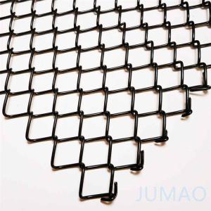 Buy cheap 16mm Hole Coiled Flexible Fireplace Mesh Curtain Screen Screen product