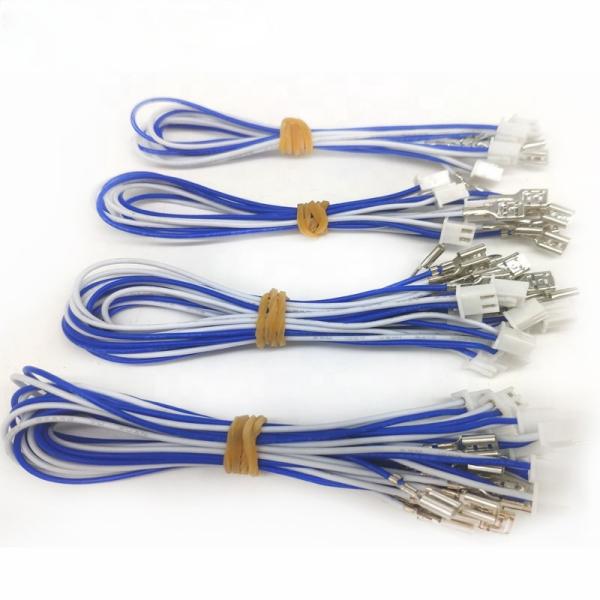 2.8mm 4.8mm Electric Wire Harness 2 Pin ISO9001 For Push Button Switch