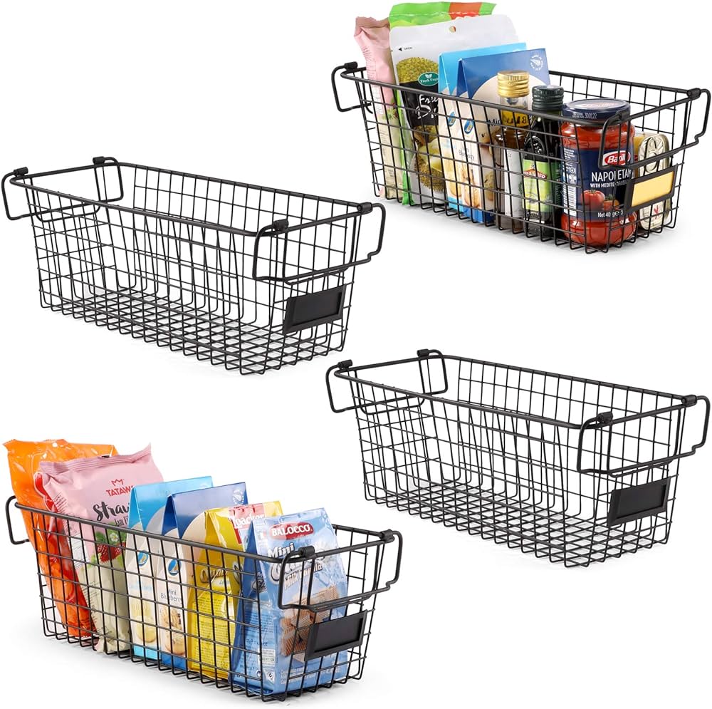 Stainless Steel Storage Woven Net Basket Rustic Style Tote Basket For Home Decor Customized Wire Mesh Basket