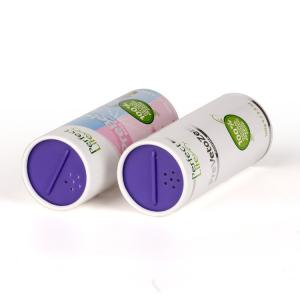 Foodgrade Seasoning Cylinder Cardboard Packaging Tube Waterproof