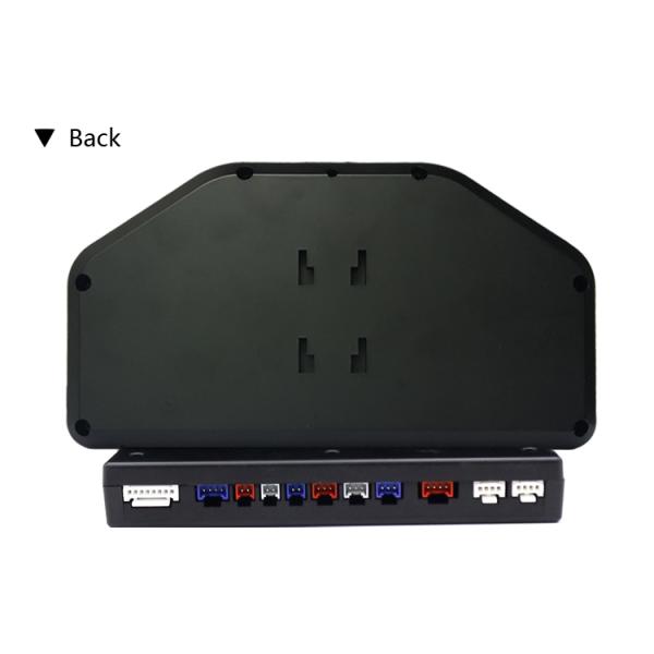 ABS Material Race Car Dashboard Digital LCD Display DO904 6.5 Inch Full Sensor Kit