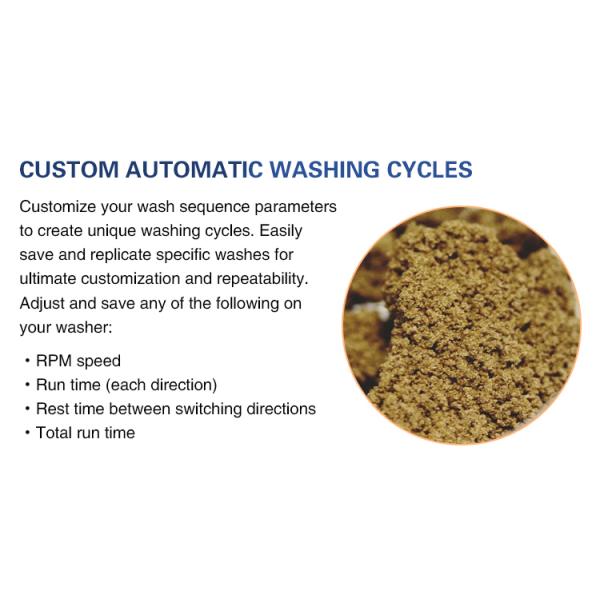 Low Temperature Trichome Separator Ice Water Bubble Hash Machine