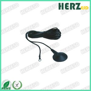 China Safety Antistatic Black PU Grounding Cord For ESD Wrist Strap Or Rubber Mat on sale