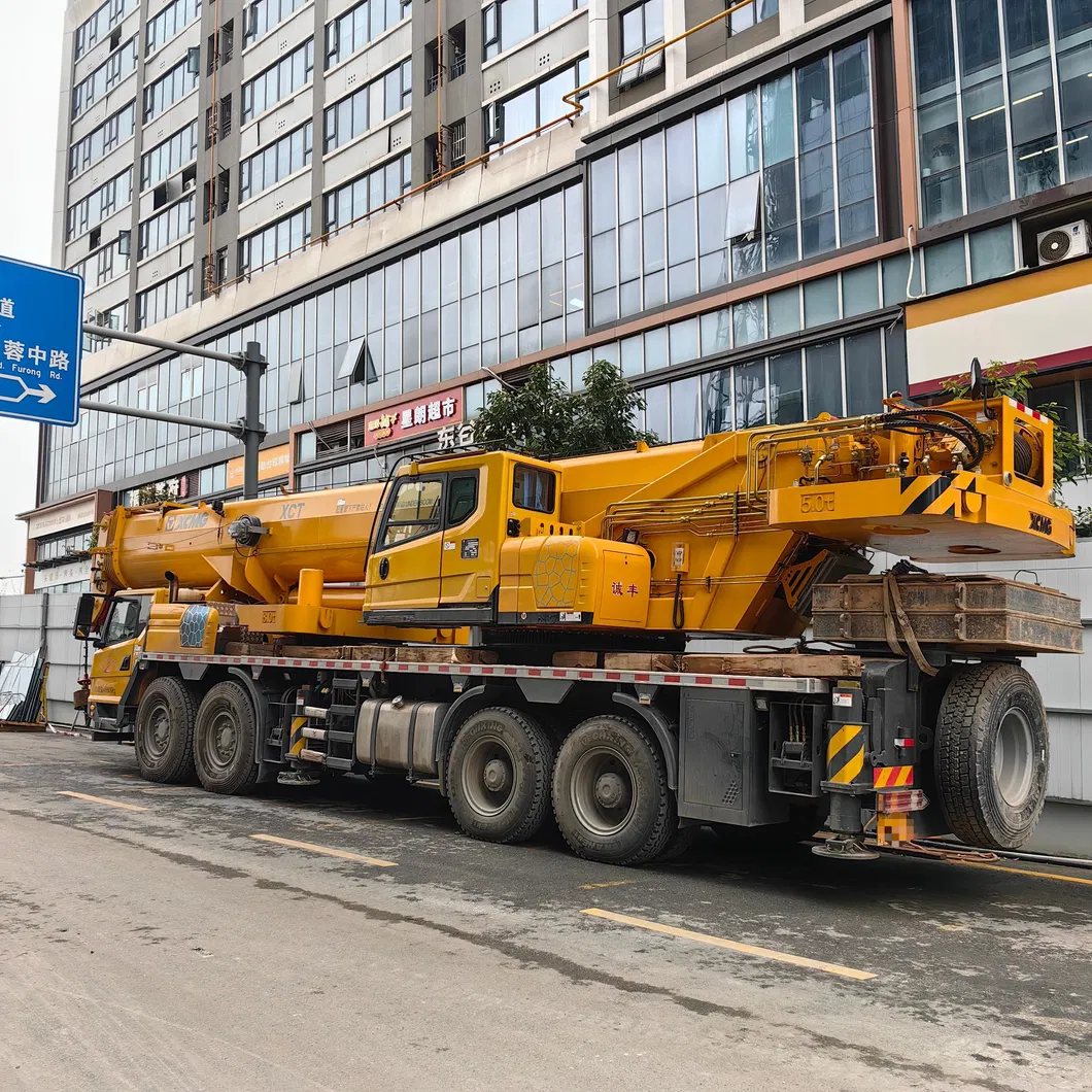 Xct100L7-1 High Quality 100 Ton Second Hand Mobile Telescopic Arm Truck Crane