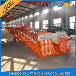 Adjustable Warehouse Container Loading Ramps