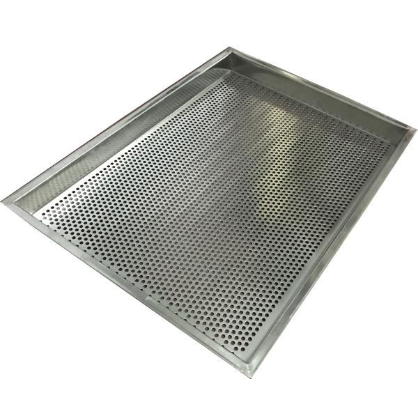 316 Stainless Steel Mesh Tray Oven Metal Perforatted Baking 2.0mm Thickness
