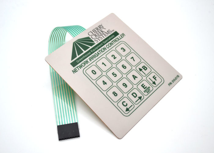 Buy cheap White Push Button Membrane Switch , Scissor Switch Membrane Keyboard product