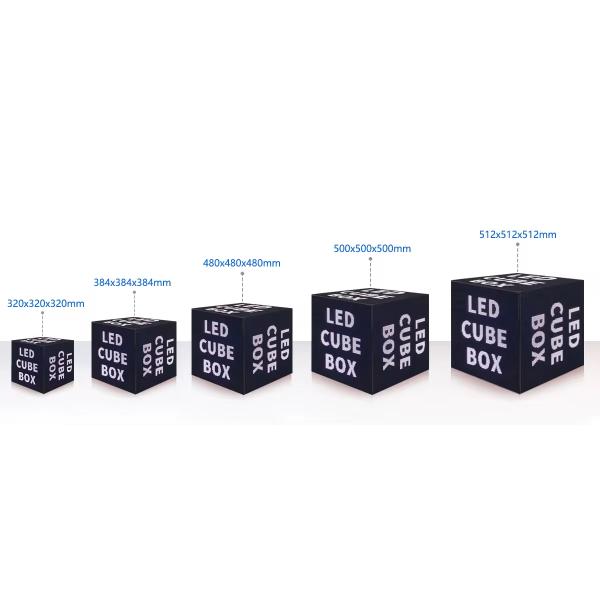 Creative LED Display Cube Screen P2.5 led display