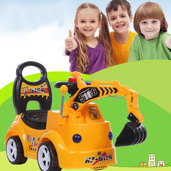 Sliding Car Pushing Car Toddler Ride On Toy Car Style Handcart Gift for Boys and Girls