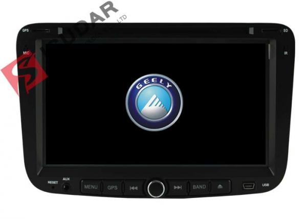 Quality Geely EC7 2 Din Car GPS Navigation DVD Player 3G WIFI RDS Quad Core Android Car Stereo for sale