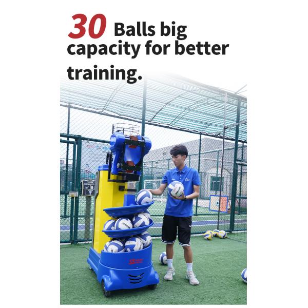 Siboasi DC 12V Volleyball Shooting Machine Volleyball Training Equipment For Academy