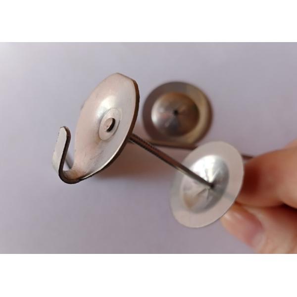 Insulation Accessories Stainless Steel Single Hole Lacing Hook For Removeable Covers