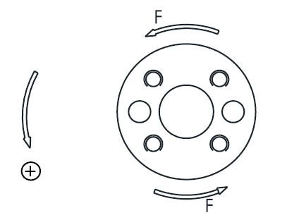 Precision Compression Load Cells Reaction Force Torque Sensor