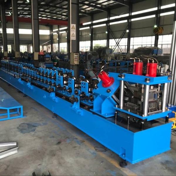 20 Stand Door Window Roll Forming Machine 7.5kW With Cr12 Rollers / 0.7-1.2mm Rolling