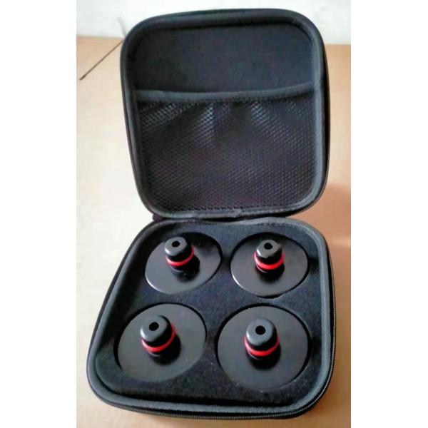 ISO9001 Certified Black Rubber Car Jacking Pad with Shock Absorber and Car Paint Protection