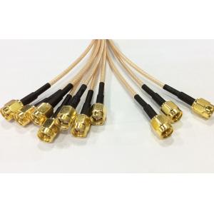 China Radio Antenna Connection RG 178 Cable Harness Assembly High Frequency on sale