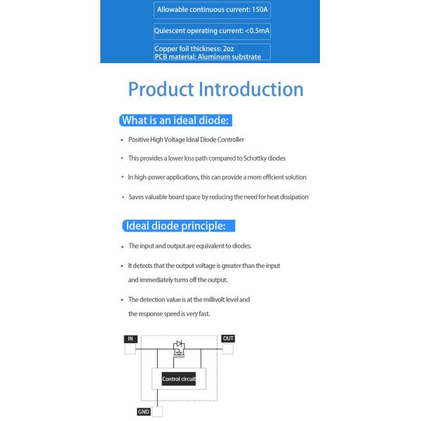 200V 150A High Power Bridge Rectifier Diode Overcurrent Capacity Low Voltage Drop