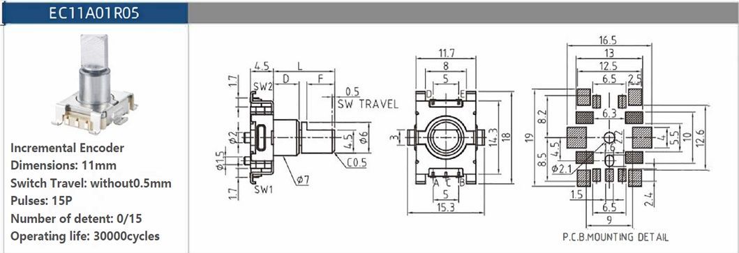 Ric11-31s15D7-Gsmt Encoder Ric11 31s15D7 Gsmt